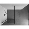 Mexen Kioto Душ преграда Walk-in 80 x 200 см, черна решетка 8 мм, черна - 800-080-101-70-77