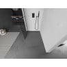 Mexen Kioto душова стена Walk-in 80 x 200 см, черен дизайн 8 мм, черна - 800-080-101-70-77