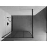 Mexen Kioto стена за душ Walk-in 110 x 200 см, черна мрежа 8 мм, черна - 800-110-101-70-77