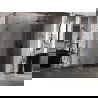 Mexen Lunar-F сгъваема душ кабина дясна 100 x 70 cm, прозрачна, gun metal - 836-100-070-95-00-P