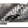 Мексен Lunar-F L сгъваема душ кабина дясна 90 x 70 см, прозрачна, златна - 836L-090-070-50-00-P