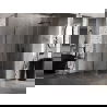 Mexen Lunar-F сгъваема душ кабина дясна 100 x 100 см, прозрачна, gun metal - 836-100-100-95-00-P