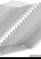 Mexen Lunar-F сгъваема душ кабина дясна 95 x 70 см, прозрачна, четка никел - 836-095-070-97-00-P