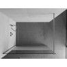 Mexen Kioto душ панел Walk-in 140 x 200 см, прозрачен/матов 8 мм, хром - 800-140-101-01-35