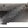 Mexen Lunar-F L сгъваема душ кабина дясна 80 x 80 см, прозрачна, четка Gun Grey - 836L-080-080-66-00-P