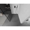 Mexen Kioto стена за душ Walk-in 80 x 200 см, черен модел 8 мм, черна - 800-080-101-70-78