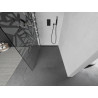 Mexen Kioto душ-преграда Walk-in 70 x 200 см, бял десен 8 мм, черна - 800-070-101-70-85