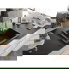 Mexen Elix гранитна мивка 1-корпусна 600 x 500 мм, черен/златен металик, златен сифон - 6525601005-75-G