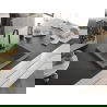 Mexen Elix кухненска мивка от гранит, 1-корпус, 600 x 500 мм, сива, сифон черен - 6525601005-71-B