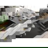 Mexen Elix гранитна кухненска мивка с 1 корито 700 x 500 mm, черен/златен металик, златен сифон - 6526701005-75-G