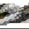 Mexen Elix гранитна мивка с 1 отделение 800 x 500 мм, черна, хром сифон - 6527801005-77