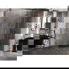 Mexen Lunar T кабина за душ с отваряща се врата на дясно 120 x 100 см, прозрачна, розово злато - 834T-120-100-60-00-P