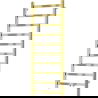 Mexen Bolt радиатор за баня 1200 x 500 мм, 251 W, златист - W126-1200-500-00-50