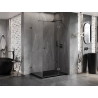 Mexen Lunar T душ кабина отваряема дясна 125 x 80 см, прозрачна, четкано