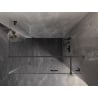 Mexen Lunar T душ кабина отваряща се дясно 125 x 100 cm, прозрачна, пистолетно сив мат - 834T-125-100-66-00-P