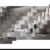 Mexen Lunar-B Duo отваряема душ кабина 75 x 75 см, прозрачна, бяла - 832-075L-075P-20-00