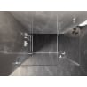 Mexen Lunar-B Duo душ кабина с отварящи се врати 100 x 80 см, прозрачна, бяла - 832-100L-080P-20-00