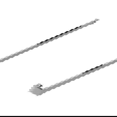 Mexen релинг за кърпи за стъклена стена на душ, хром - 800-06-01