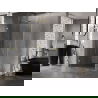Mexen Lunar-B Duo двукрилна душ кабина 90 x 80 см, прозрачна, златна - 832-090L-080P-50-00