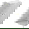 Mexen Lunar-B Duo душ кабина с панти 95 x 85 см, прозрачна, златна - 832-095L-085P-50-00