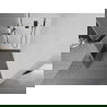 Mexen Kioto+ душ кабина с рафт Walk-in 90 x 200 cm, прозрачна/матова, черна - 800-090-121-70-35