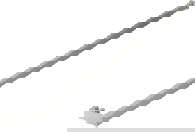 Mexen релинг за кърпи за душ параван, полиран никел - 800-06-97