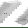 Mexen Lunar-B Duo душ кабина, отваряема, 95 x 80 см, прозрачно, розово злато - 832-095L-080P-60-00