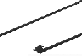 Mexen релинг за кърпи за душ параван, черен - 800-06-70