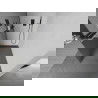 Mexen Kioto+ душ стена с рафт Walk-in 120 x 200 cm, огледало, черна - 800-120-121-70-50