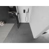 Mexen Kioto+ душ кабина с рафт Walk-in 70 x 200 см, черна решетка, черна - 800-070-121-70-77