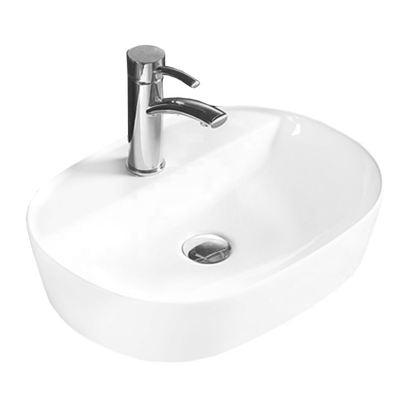 Mexen Iris надплотно монтирана мивка 50 x 38 см, бяла - 21995000