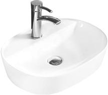 Mexen Iris надплотно монтирана мивка 50 x 38 см, бяла - 21995000