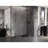 Mexen Lunar T душ кабина с врата надясно 110 x 100 см, прозрачно стъкло, gun metal - 834T-110-100-95-00-P