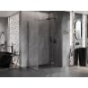 Mexen Lunar T душ кабина с врата надясно 110 x 100 см, прозрачно стъкло, gun metal - 834T-110-100-95-00-P