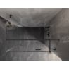 Mexen Lunar T душ кабина с врата надясно 110 x 100 см, прозрачно стъкло, gun metal - 834T-110-100-95-00-P