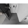 Mexen Kioto+ душ панел с Walk-in рафт 80 x 200 см, черен модел, черен - 800-080-121-70-78