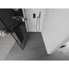 Mexen Kioto+ душ стена с рафт Walk-in 90 x 200 см, черен модел, черен - 800-090-121-70-78