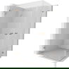 Мексен Lunar-B Duo душ кабина отваряща се 95 x 80 см, прозрачна, четкана мед - 832-095L-080P-65-00