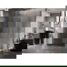 Mexen Lunar-B Duo окачена душ кабина 95 x 85 см transparent, матиран мед - 832-095L-085P-65-00