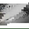 Mexen Kioto+ душова стена с рафт Walk-in 80 x 200 cm, бял модел, черен - 800-080-121-70-97