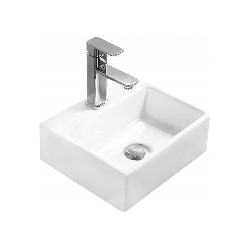 Mexen Mini мивка върху плот 40 x 30 см, бяла - 21094000