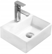 Mexen Mini мивка върху плот 40 x 30 см, бяла - 21094000