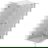 Mexen Lunar-B L лява душ кабина 80 x 80 см, прозрачно, розово злато - 832L-080-080-60-00-L