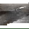 Mexen Lunar-B Duo душ кабина с панти 80 x 75 см, прозрачна, четкан никел - 832-080L-075P-97-00