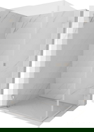 Mexen Lunar-B Duo душ кабина 95 x 75 cm, прозрачна, четкан никел - 832-095L-075P-97-00