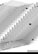 Mexen Lunar-B кабина за душ сгъваема, дясна 90 x 70 cm, прозрачна, черна - 832-090-070-70-00-P