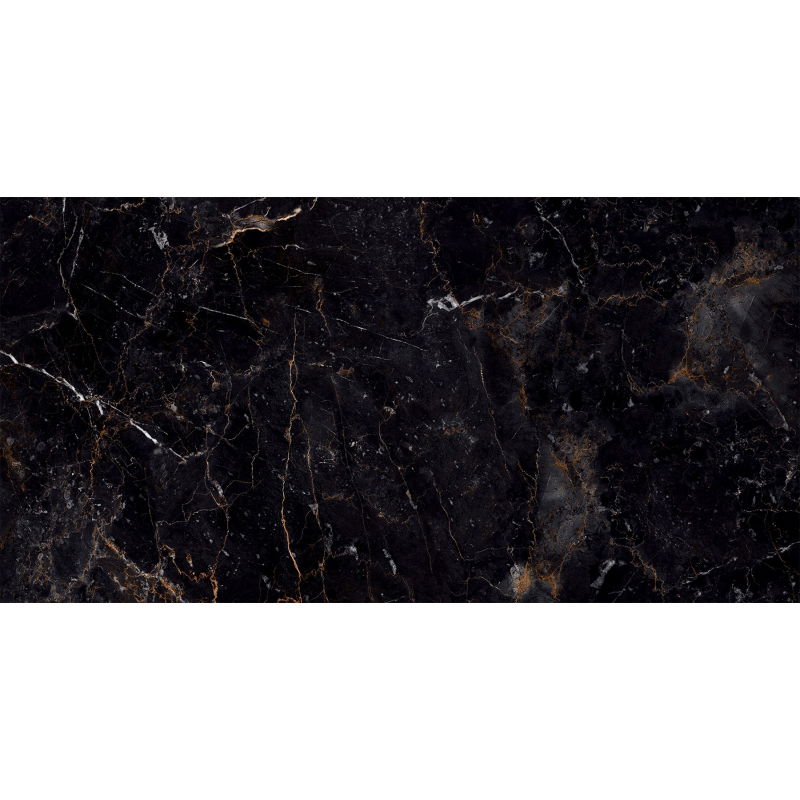 Mexen Champion Black плочки от шлифован гранитогрес, подова и стенна плочка 120 x 60 см, висок гланц - TL202-120-060-00
