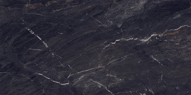 Mexen Sintra Black гресиран остъклен ректифициран G1, подово-стенен плочка 120 x 60 cm, висок гланц - TL204-120-060-00