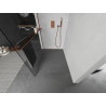 Mexen Kioto+ душ кабина с рафт 80 x 200 см, прозрачен, розово злато - 800-080-121-60-00