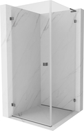 Mexen Lunar-B L душ кабина лява 80 x 80 cm, прозрачно, gun metal - 832L-080-080-95-00-L